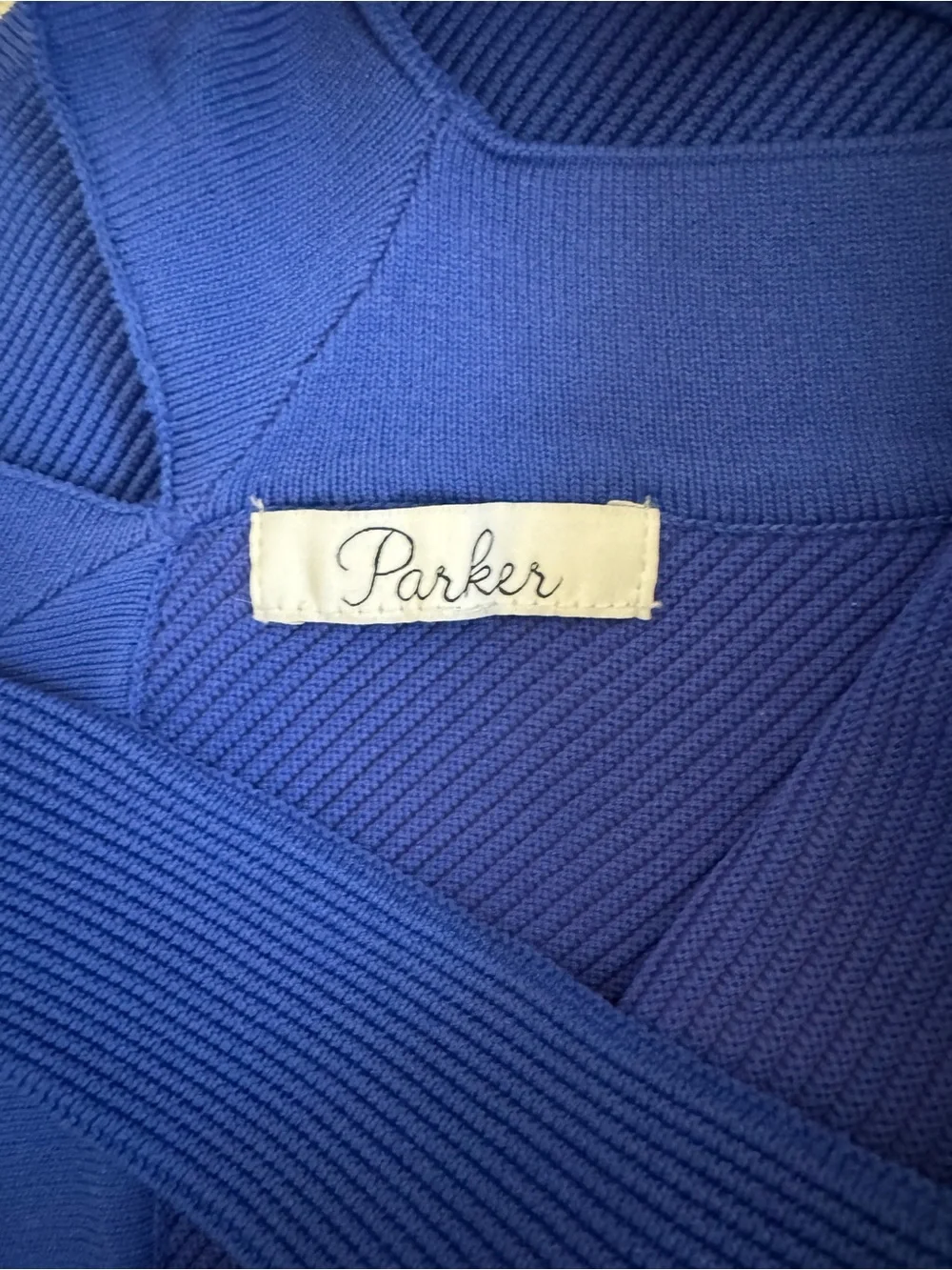 NWT Parker Bluette Textured Knit Halter Bodycon Dress XS